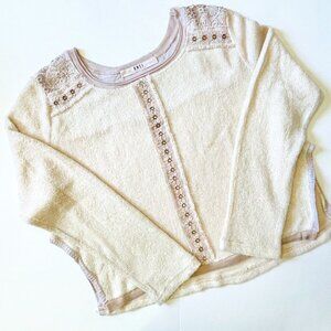 Boundless North BNCI Rose Duo Lace Sweater - S